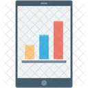Analytics Infographic Mobile Icon