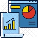 Analytics Graph Chart Icon