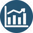Analytics Bar Chart Business Growth Icon