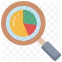 Analytics Loupe Search Icon