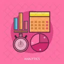Analytics Data Graph Icon