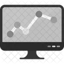 Analytics Profit Monitor Icon