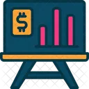 Analytics Chart Money Icon
