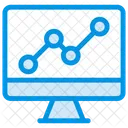 Analytic Analysis Monitor Icon