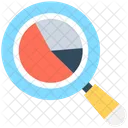 Analytics Search Graph Icon