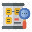Analytics Report Research Icon