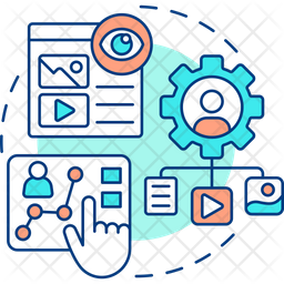 Analytics and data management platform Icon - Download in Colored ...