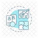 Human Resource Management Concepts Icon