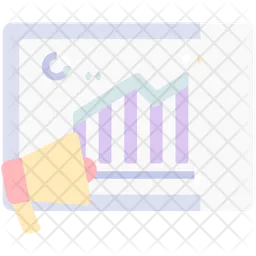 Analytics Announcement  Icon