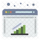 Analytics Chart Analysis Chart Internet Browser Icon