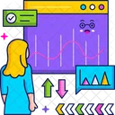 Metrics Analysis Chart Icon
