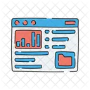 Analytics Dashboard Chart Graph Icon