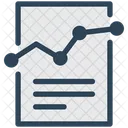 Analytics Document  Icon