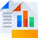 Analytics Document  Icon