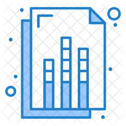 Analytics Document  Icon