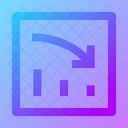 Analytics-down  Icon