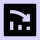 Analytics-down  Icon