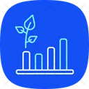 Sustainable Development Blue Icon Icon