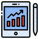 Analytics Statistics Report Icon