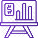 Analytics Chart Money Icon