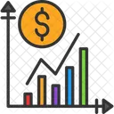 Analytics Chart Earnings Icon