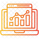 Analytics Laptop Website Icon