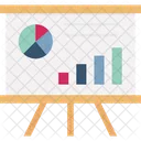 Analytics-Präsentation  Symbol