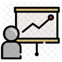 Analytics-Präsentation  Symbol