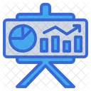 Analytics-Präsentation  Symbol