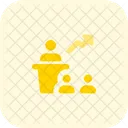 Analytics-Präsentation  Symbol