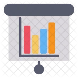 Analytics Presentation  Icon