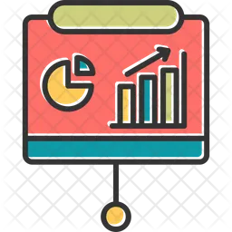 Analytics Presentation  Icon