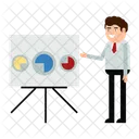 Analytics Presentation  Icon