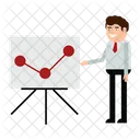 Analytics Presentation  Icon