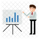 Analytics Presentation  Icon