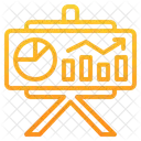 Analytics Presentation  Icon