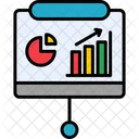Analytics Presentation  Icon
