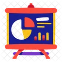 Analytics Presentation Presentation Business Icon