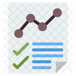 Analytics Report  Icon