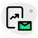 Analytics Report Mail Email Mail Icône