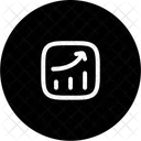 Analytics Up  Icon