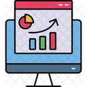 Analytics Website  Icon