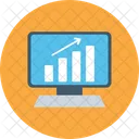 Analytik Diagramm Statistik Symbol