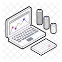 Analytik Datenanalyse Geschaftswachstum Symbol