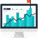 Analytik Diagramm Daten Symbol