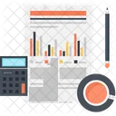 Analyse Diagramm Dokument Symbol