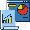 Analytik Grafik Diagramm Symbol