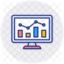 Analytik Diagramm Einnahmen Symbol