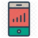 Analytik Diagramm Mobil Symbol