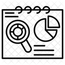Analytik Daten Forschung  Symbol
